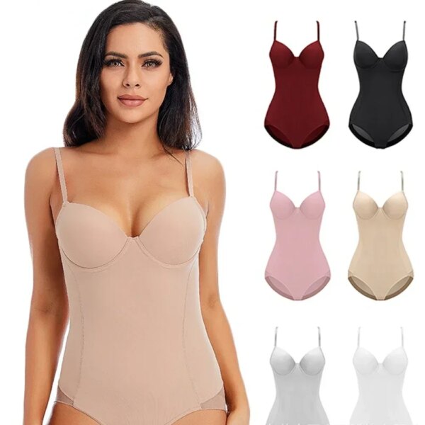 Waist Trainer Corset - Tummy Control Shapewear Bodysuit for Women