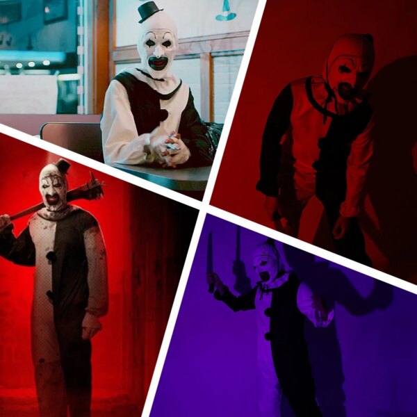 Terrifier 2 Art the Clown Costume for Halloween | Scary Killer Clown Jumpsuit Cosplay Outfit