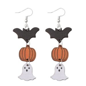 womens-pumpkin-bat-earrings-halloween-jewelry